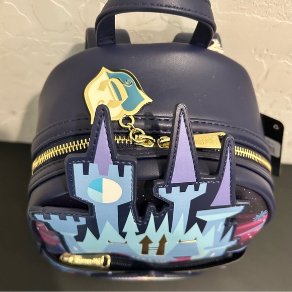 Loungefly Disney Cinderella Castle Mini Backpack - Picture 4 of 14
